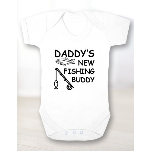 Download Bodysuits Daddy S New Fishing Buddy Baby Boys Clothing
