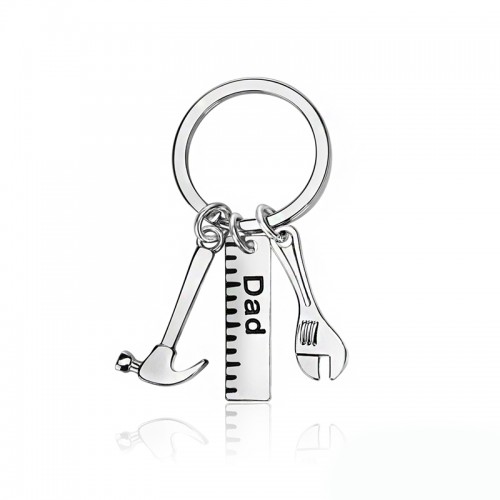 dad photo keyring